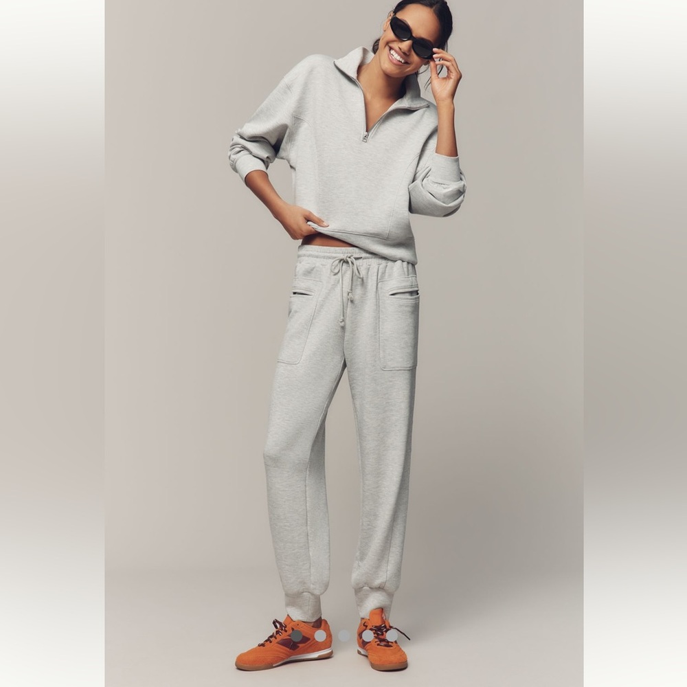 Daily Practice Cargo Sweatpants-Grey-S-NWT